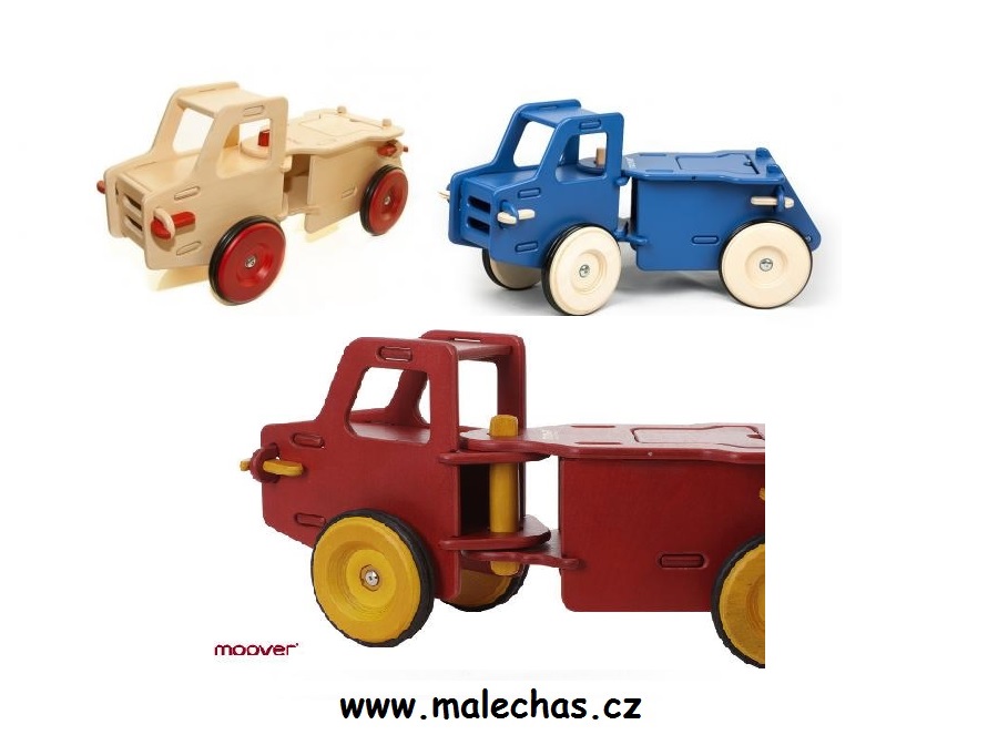 dětské dřevěné auto